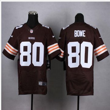 NEW Cleveland Browns #80 Dwayne Bowe Brown Team Color Men's Stitched NFL Elite Jersey NEW Cleveland Browns #80 Dwayne Bowe Brown Team Color Men's Stitched NFL Elite Jersey