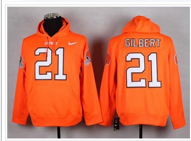 NEW Browns #21 Justin Gilbert Orange Pullover NFL Hoodie NEW Browns #21 Justin Gilbert Orange Pullover NFL Hoodie