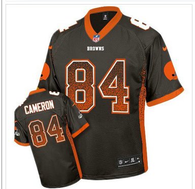 NEW Cleveland Browns #84 Jordan Cameron Brown Team Color NFL Elite Drift Fashion Jersey NEW Cleveland Browns #84 Jordan Cameron Brown Team Color NFL Elite Drift Fashion Jersey