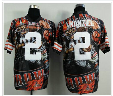 NEW Cleveland Browns #2 Johnny Manziel Team Color NFL Elite Fanatical Version Jersey NEW Cleveland Browns #2 Johnny Manziel Team Color NFL Elite Fanatical Version Jersey