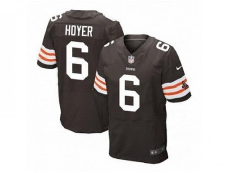 NEW Jerseys Cleveland Browns 6 Hoyer Brown(Elite) NEW Jerseys Cleveland Browns 6 Hoyer Brown(Elite)