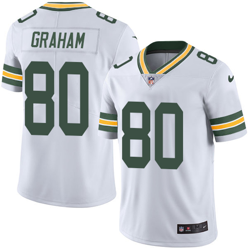 Nike Packers #80 Jimmy Graham White Men's Stitched NFL Vapor Untouchable Limited Jersey Nike Packers #80 Jimmy Graham White Men's Stitched NFL Vapor Untouchable Limited Jersey