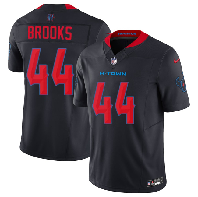 Men's Houston Texans #44 British Brooks Navy 2nd Alternate 2025 F.U.S.E. Vapor Limited Stitched Football Jersey Men's Houston Texans #44 British Brooks Navy 2nd Alternate 2025 F.U.S.E. Vapor Limited Stitched Football Jersey