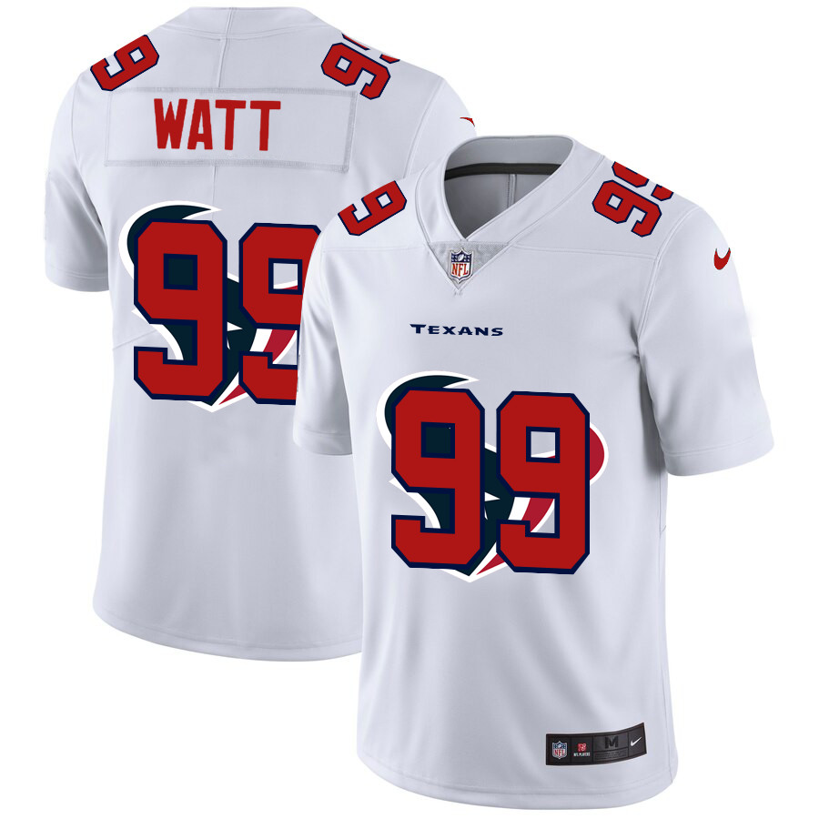 Houston Texans #99 J.J. Watt White Men's Nike Team Logo Dual Overlap Limited NFL Jersey Houston Texans #99 J.J. Watt White Men's Nike Team Logo Dual Overlap Limited NFL Jersey