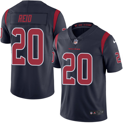 Nike Texans #20 Justin Reid Navy Blue Men's Stitched NFL Limited Rush Jersey Nike Texans #20 Justin Reid Navy Blue Men's Stitched NFL Limited Rush Jersey
