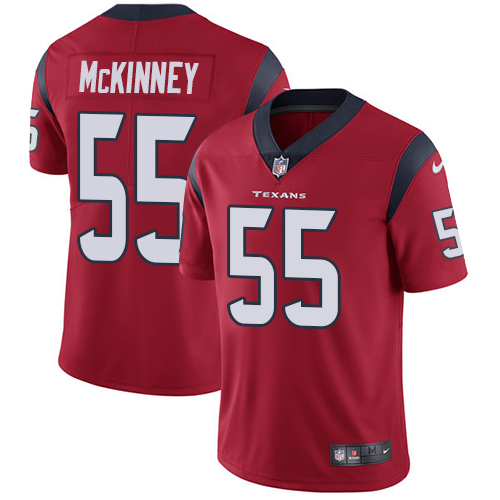 Nike Texans #55 Benardrick McKinney Red Alternate Men's Stitched NFL Vapor Untouchable Limited Jersey Nike Texans #55 Benardrick McKinney Red Alternate Men's Stitched NFL Vapor Untouchable Limited Jersey