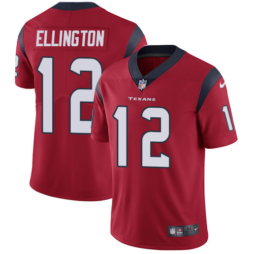 Nike Texans #12 Bruce Ellington Red Alternate Men's Stitched NFL Vapor Untouchable Limited Jersey Nike Texans #12 Bruce Ellington Red Alternate Men's Stitched NFL Vapor Untouchable Limited Jersey
