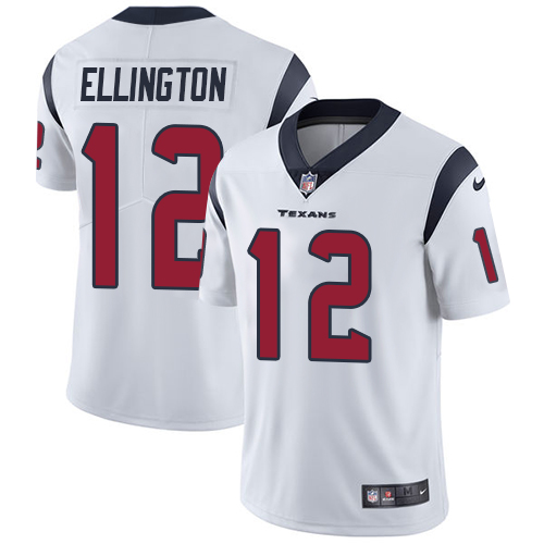 Nike Texans #12 Bruce Ellington White Men's Stitched NFL Vapor Untouchable Limited Jersey Nike Texans #12 Bruce Ellington White Men's Stitched NFL Vapor Untouchable Limited Jersey