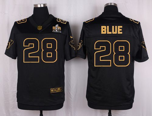Nike Texans #28 Alfred Blue Black Men's Stitched NFL Elite Pro Line Gold Collection Jersey Nike Texans #28 Alfred Blue Black Men's Stitched NFL Elite Pro Line Gold Collection Jersey