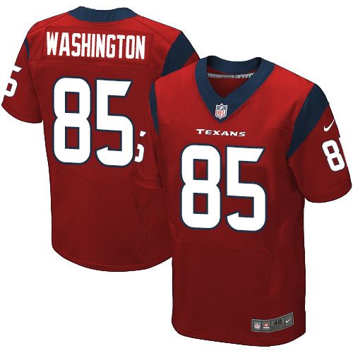 Nike Texans #85 Nate Washington Red Alternate Men's Stitched NFL Elite Jersey Nike Texans #85 Nate Washington Red Alternate Men's Stitched NFL Elite Jersey