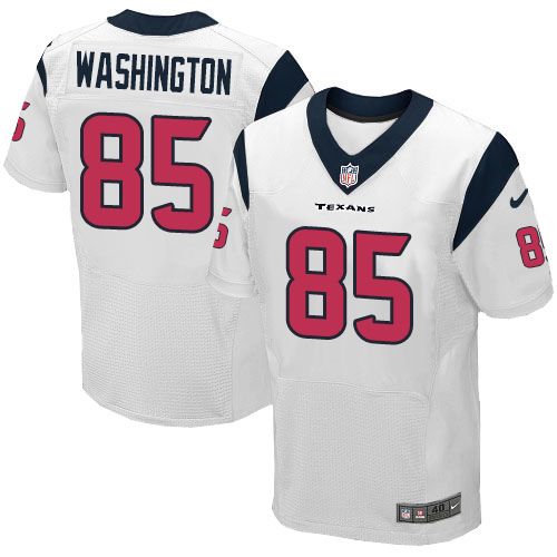 Nike Texans #85 Nate Washington White Men's Stitched NFL Elite Jersey Nike Texans #85 Nate Washington White Men's Stitched NFL Elite Jersey
