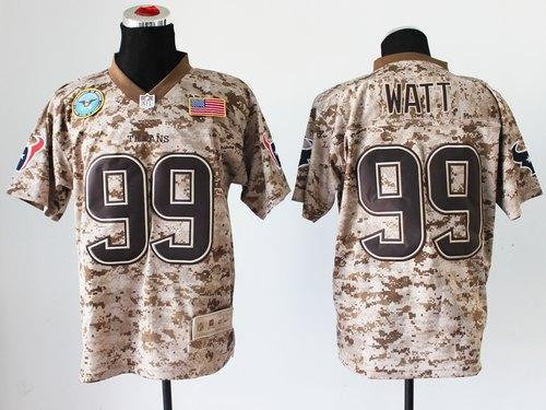 NEW Houston Texans #99 J.J. Watt Camo NFL Elite USMC Jersey(USA) NEW Houston Texans #99 J.J. Watt Camo NFL Elite USMC Jersey(USA)