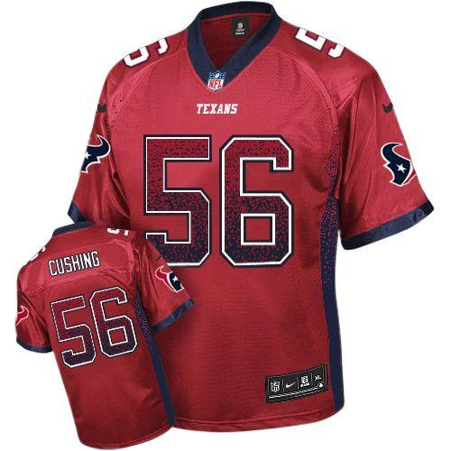 NEW Houston Texans 56 Brian Cushing Red Alternate Stitched NFL Elite Drift Fashion Jersey NEW Houston Texans 56 Brian Cushing Red Alternate Stitched NFL Elite Drift Fashion Jersey