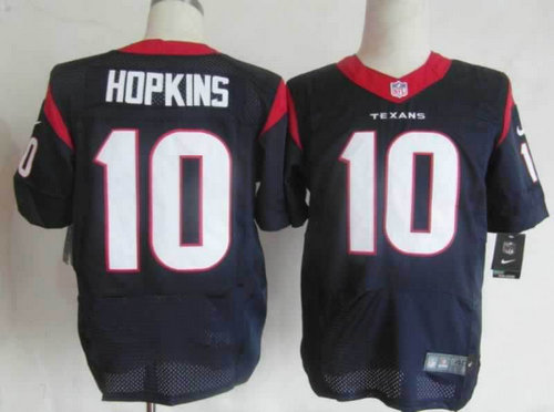 NEW NFL Houston Texans 10 DeAndre Hopkins Blue Jerseys (Elite) NEW NFL Houston Texans 10 DeAndre Hopkins Blue Jerseys (Elite)