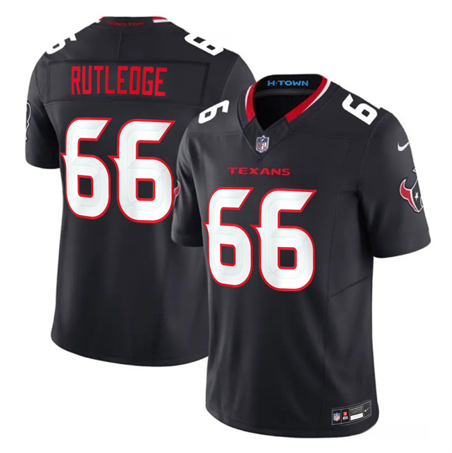 Men's Houston Texans #66 Keylan Rutledge Navy 2026 Draft 2nd Alternate 2026 F.U.S.E. Vapor Limited Stitched Football Jersey Men's Houston Texans #66 Keylan Rutledge Navy 2026 Draft 2nd Alternate 2026 F.U.S.E. Vapor Limited Stitched Football Jersey