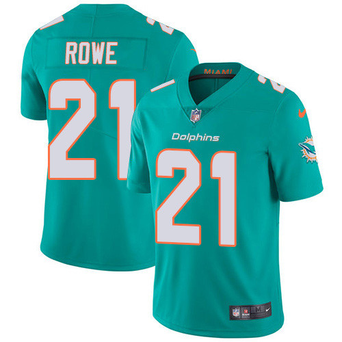 Nike Dolphins #21 Eric Rowe Aqua Green Team Color Men's Stitched NFL Vapor Untouchable Limited Jersey Nike Dolphins #21 Eric Rowe Aqua Green Team Color Men's Stitched NFL Vapor Untouchable Limited Jersey