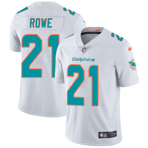 Nike Dolphins #21 Eric Rowe White Men's Stitched NFL Vapor Untouchable Limited Jersey Nike Dolphins #21 Eric Rowe White Men's Stitched NFL Vapor Untouchable Limited Jersey