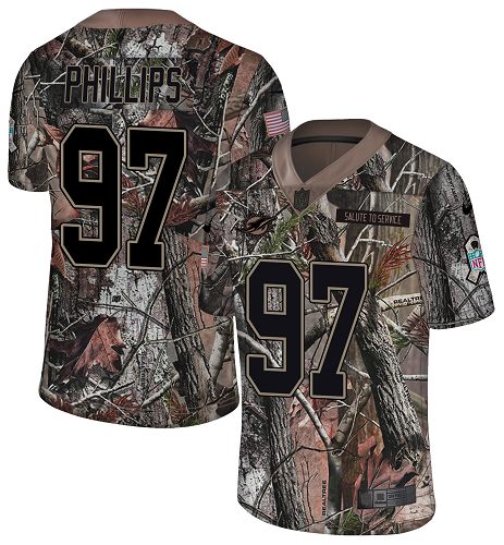 Nike Dolphins #97 Jordan Phillips Camo Men's Stitched NFL Limited Rush Realtree Jersey Nike Dolphins #97 Jordan Phillips Camo Men's Stitched NFL Limited Rush Realtree Jersey