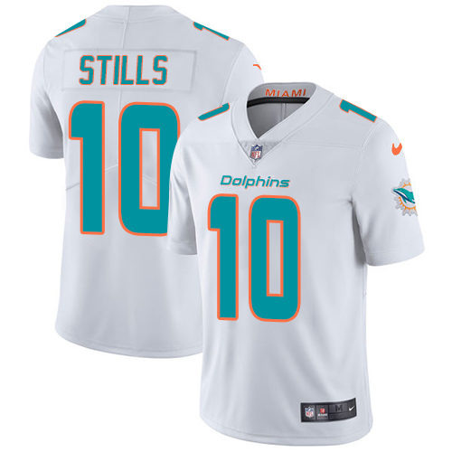 Nike Dolphins #10 Kenny Stills White Men's Stitched NFL Vapor Untouchable Limited Jersey Nike Dolphins #10 Kenny Stills White Men's Stitched NFL Vapor Untouchable Limited Jersey