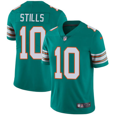 Nike Dolphins #10 Kenny Stills Aqua Green Alternate Men's Stitched NFL Vapor Untouchable Limited Jersey Nike Dolphins #10 Kenny Stills Aqua Green Alternate Men's Stitched NFL Vapor Untouchable Limited Jersey