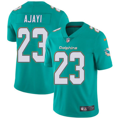 Nike Dolphins #23 Jay Ajayi Aqua Green Team Color Men's Stitched NFL Vapor Untouchable Limited Jersey Nike Dolphins #23 Jay Ajayi Aqua Green Team Color Men's Stitched NFL Vapor Untouchable Limited Jersey