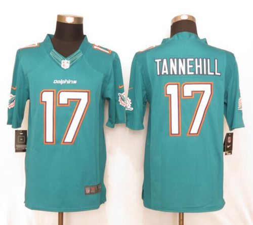 Nike Dolphins #17 Ryan Tannehill Aqua Green Team Color Men's Stitched NFL Limited Jersey Nike Dolphins #17 Ryan Tannehill Aqua Green Team Color Men's Stitched NFL Limited Jersey