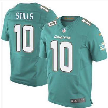 New Miami Dolphins #10 Kenny Stills Aqua Green Team Color Men's Stitched NFL Elite Jersey New Miami Dolphins #10 Kenny Stills Aqua Green Team Color Men's Stitched NFL Elite Jersey