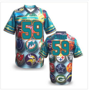 Miami Dolphins #59 ELLERBE Men's Stitched NFL Elite Fanatical Version Jersey (8)