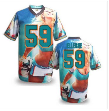 Miami Dolphins #59 ELLERBE Men's Stitched NFL Elite Fanatical Version Jersey (6) Miami Dolphins #59 ELLERBE Men's Stitched NFL Elite Fanatical Version Jersey (6)
