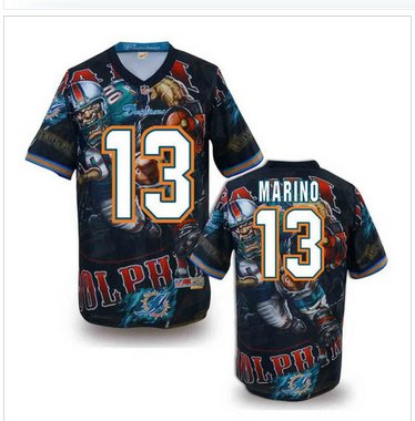 Miami Dolphins #13 MARINO Men's Stitched NFL Elite Fanatical Version Jersey (1) Miami Dolphins #13 MARINO Men's Stitched NFL Elite Fanatical Version Jersey (1)