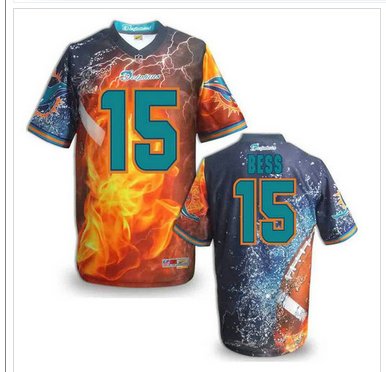 Miami Dolphins #15 BESS Men's Stitched NFL Elite Fanatical Version Jersey (9) Miami Dolphins #15 BESS Men's Stitched NFL Elite Fanatical Version Jersey (9)