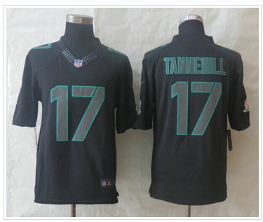 New Miami Dolphins #17 Ryan Tannehill Impact Limited Black Jerseys New Miami Dolphins #17 Ryan Tannehill Impact Limited Black Jerseys