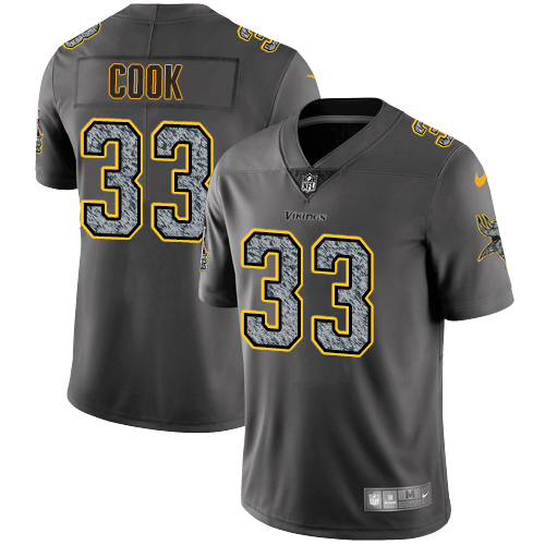 Nike Vikings #33 Dalvin Cook Gray Static Men's Stitched NFL Vapor Untouchable Limited Jersey Nike Vikings #33 Dalvin Cook Gray Static Men's Stitched NFL Vapor Untouchable Limited Jersey