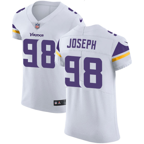 Nike Vikings #98 Linval Joseph White Men's Stitched NFL Vapor Untouchable Elite Jersey Nike Vikings #98 Linval Joseph White Men's Stitched NFL Vapor Untouchable Elite Jersey