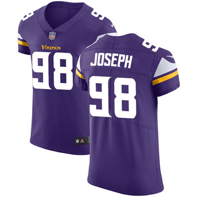 Nike Vikings #98 Linval Joseph Purple Team Color Men's Stitched NFL Vapor Untouchable Elite Jersey Nike Vikings #98 Linval Joseph Purple Team Color Men's Stitched NFL Vapor Untouchable Elite Jersey