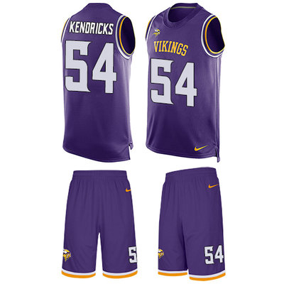 Nike Vikings #54 Eric Kendricks Purple Team Color Men's Stitched NFL Limited Tank Top Suit Jersey Nike Vikings #54 Eric Kendricks Purple Team Color Men's Stitched NFL Limited Tank Top Suit Jersey