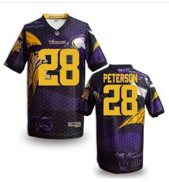 Minnesota Vikings #28 PETERSON Men's Stitched NFL Elite Fanatical Version Jersey (6) Minnesota Vikings #28 PETERSON Men's Stitched NFL Elite Fanatical Version Jersey (6)