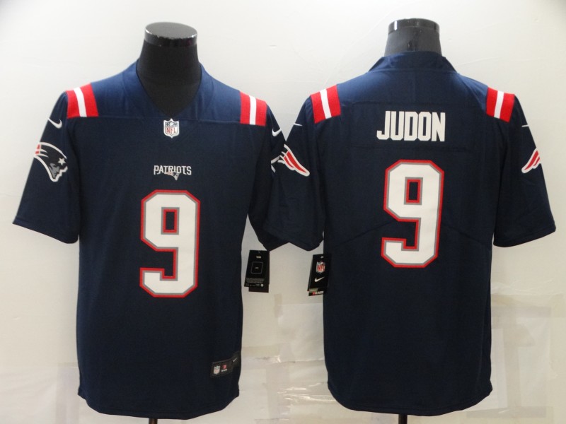 Men's New England Patriots #9 Matthew Judon Navy Blue 2021 NEW Vapor Untouchable Stitched NFL Nike Limited Jersey Men's New England Patriots #9 Matthew Judon Navy Blue 2021 NEW Vapor Untouchable Stitched NFL Nike Limited Jersey