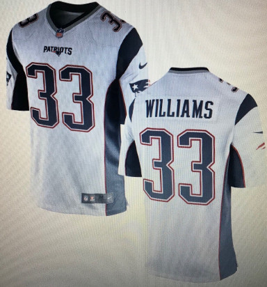 Patriots #33 Joejuan Williams White Vapor Limited Jersey Patriots #33 Joejuan Williams White Vapor Limited Jersey