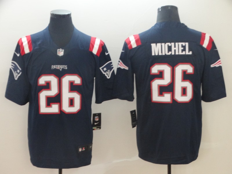 Nike Patriots 26 Sony Michel Navy Color Rush Limited Jersey Nike Patriots 26 Sony Michel Navy Color Rush Limited Jersey