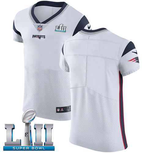 Nike Patriots Blank White Super Bowl LII Men's Stitched NFL Vapor Untouchable Elite Jersey Nike Patriots Blank White Super Bowl LII Men's Stitched NFL Vapor Untouchable Elite Jersey