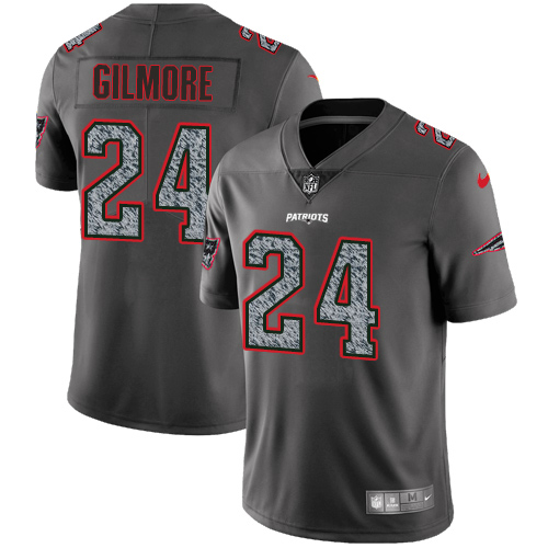 Nike Patriots #24 Stephon Gilmore Gray Static Men's Stitched NFL Vapor Untouchable Limited Jersey Nike Patriots #24 Stephon Gilmore Gray Static Men's Stitched NFL Vapor Untouchable Limited Jersey