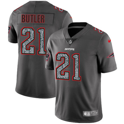 Nike Patriots #21 Malcolm Butler Gray Static Men's NFL Vapor Untouchable Game Jersey Nike Patriots #21 Malcolm Butler Gray Static Men's NFL Vapor Untouchable Game Jersey