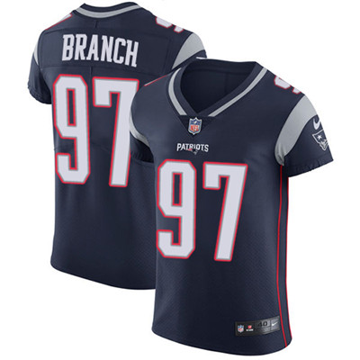 Nike Patriots #97 Alan Branch Navy Blue Team Color Men's Stitched NFL Vapor Untouchable Elite Jersey Nike Patriots #97 Alan Branch Navy Blue Team Color Men's Stitched NFL Vapor Untouchable Elite Jersey