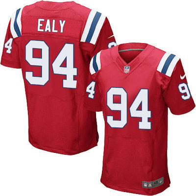 Nike Patriots #94 Kony Ealy Red Alternate Men's Stitched NFL Elite Jersey