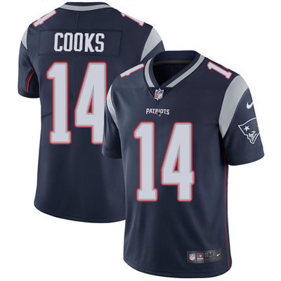 Nike Patriots #14 Brandin Cooks Navy Blue Team Color Men's Stitched NFL Vapor Untouchable Limited Jersey Nike Patriots #14 Brandin Cooks Navy Blue Team Color Men's Stitched NFL Vapor Untouchable Limited Jersey