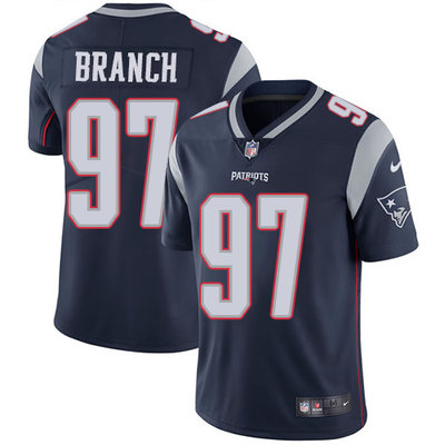 Nike Patriots #97 Alan Branch Navy Blue Team Color Men's Stitched NFL Vapor Untouchable Limited Jersey Nike Patriots #97 Alan Branch Navy Blue Team Color Men's Stitched NFL Vapor Untouchable Limited Jersey