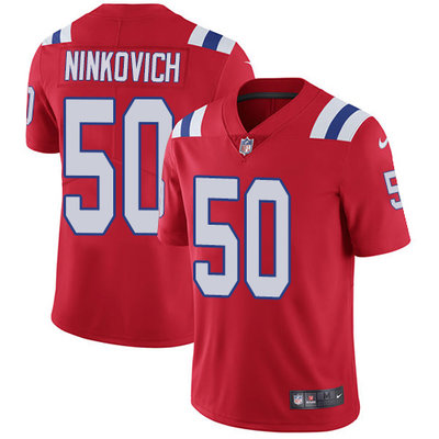 Nike Patriots #50 Rob Ninkovich Red Alternate Men's Stitched NFL Vapor Untouchable Limited Jersey