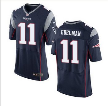 Nike New England Patriots #11 Julian Edelman Navy Blue Team Color Men's Stitched NFL New Limite Jersey Nike New England Patriots #11 Julian Edelman Navy Blue Team Color Men's Stitched NFL New Limite Jersey