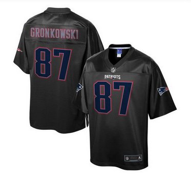 Nike New England Patriots #87 Rob Gronkowski Black Men's NFL Pro Line Black Reverse Fashion Game Jersey Nike New England Patriots #87 Rob Gronkowski Black Men's NFL Pro Line Black Reverse Fashion Game Jersey